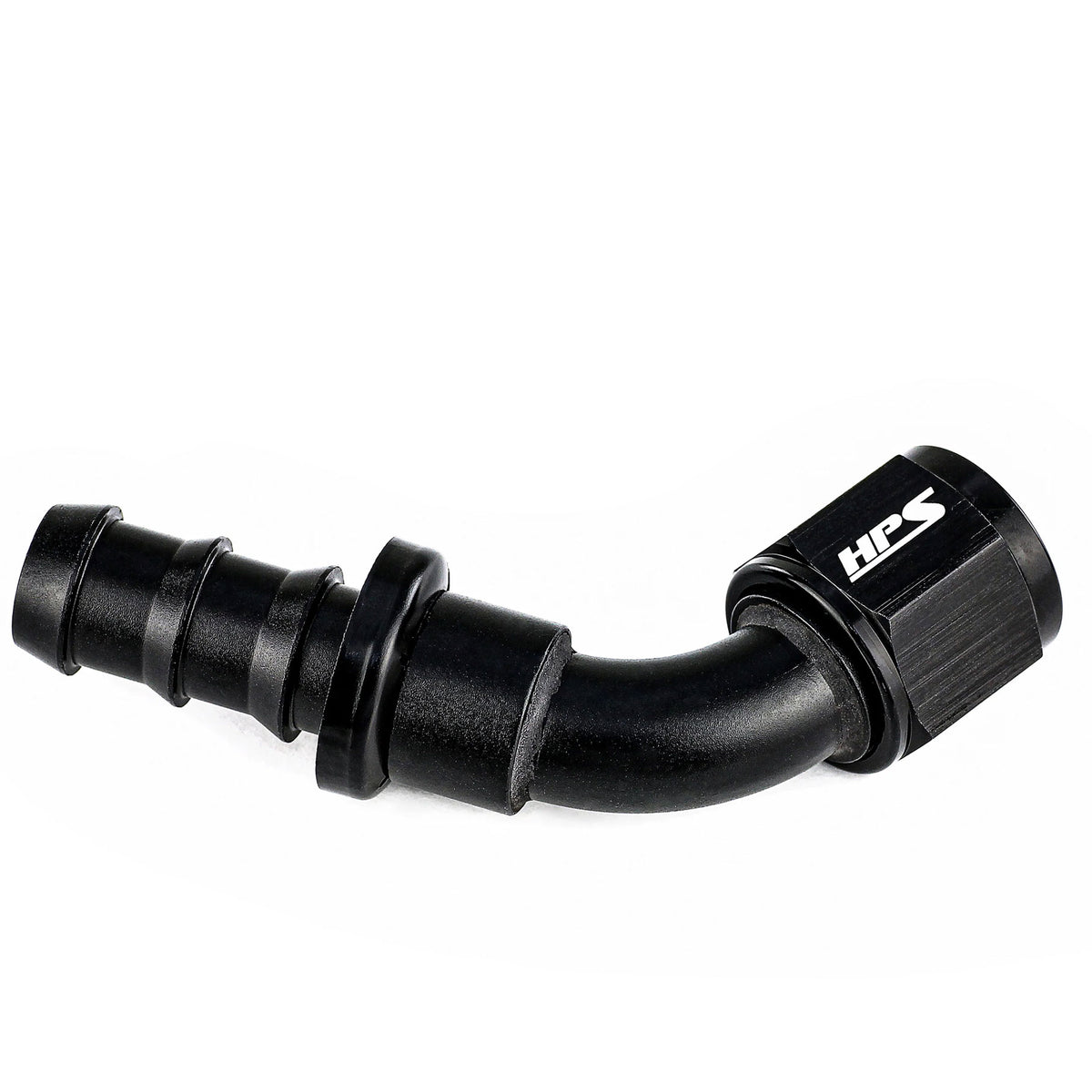 HPS 150-6004 Push-on Hose End to AN Female Fitting -4 60 Degree HPS-150-6004