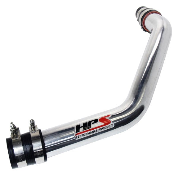 HPS Hot Side Charge Pipe for 08-16 Mitsubishi Lancer Evolution X EVO 10 2.0L Turbo CZ4A - polished aluminum product photo