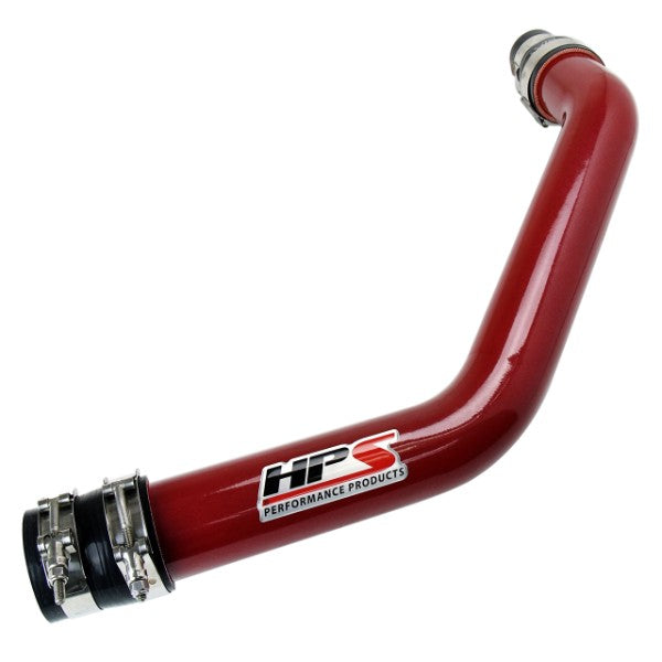 HPS Hot Side Charge Pipe for 08-16 Mitsubishi Lancer Evolution X EVO 10 2.0L Turbo CZ4A - red product photo