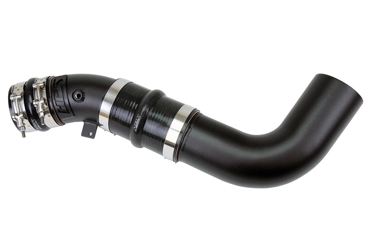 HPS Cold Side Charge Pipe for 17-19 Chevy Silverado / GMC Sierra 6.6L Duramax L5P - black product photo