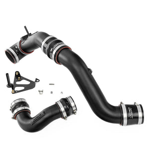 HPS 17-133WB Black Intercooler Charge Pipe 17-21 Civic Type-R 2.0T FK8 17-133WB