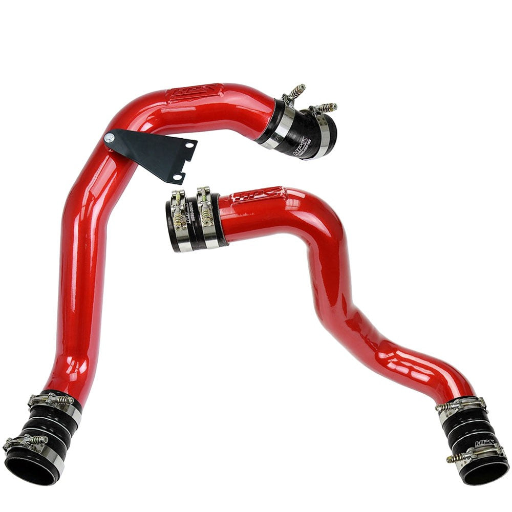 HPS Hot & Cold Side Side Intercooler Charge Pipe Kit for 03-07 Ford F-Series Super Duty 6.0L Diesel - black product photo