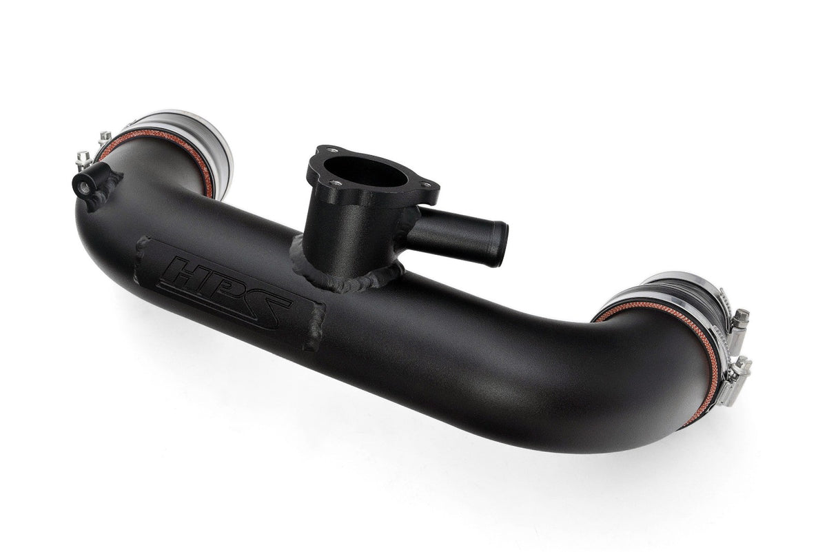 HPS Black Hold Side Intercooler Charge Pipe Kit For 23+ Sequoia / 22+ Tundra