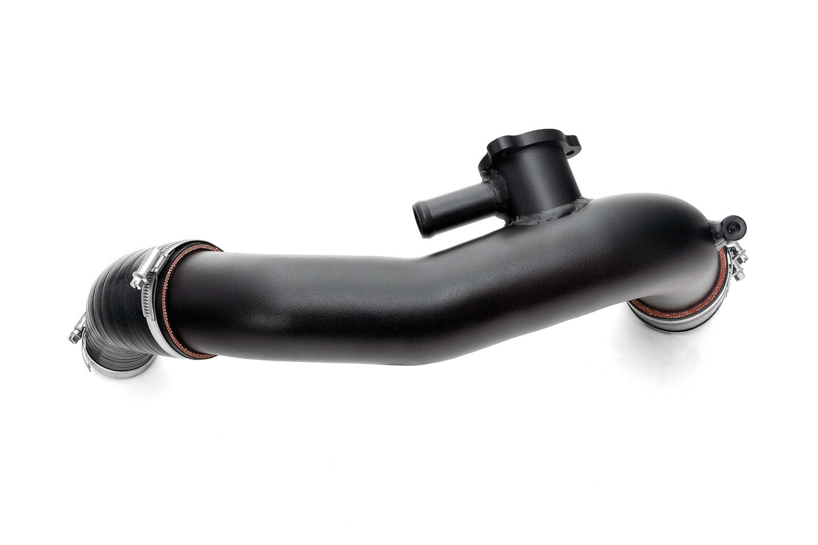 HPS Hot Side Charge Pipe for 23+ Toyota Sequoia XK80 / 22+ Toyota Tundra XK70 - black product photo