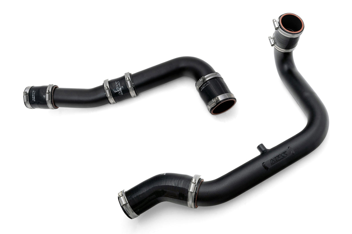 HPS Hot & Cold Side Side Intercooler Charge Pipe for 23-26 Toyota GR Corolla 1.6L Turbo L3 GZEA14 - black product photo