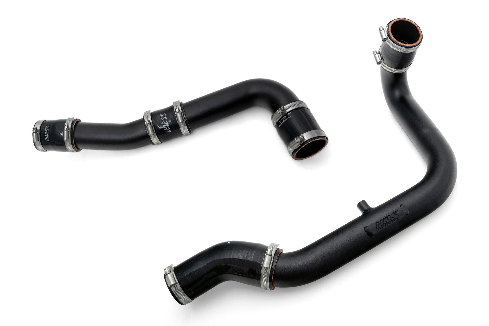 HPS Hot & Cold Side Side Intercooler Charge Pipe for 23-26 Toyota GR Corolla 1.6L Turbo L3 GZEA14 - black product photo