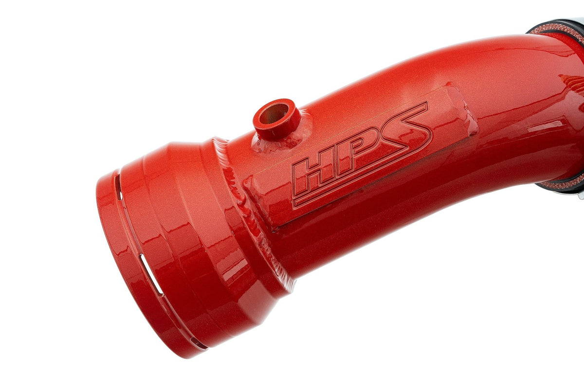 HPS 17-154R Red Cold Side Charge Pipe+CAC Hose Intercooler Boot 17-154R
