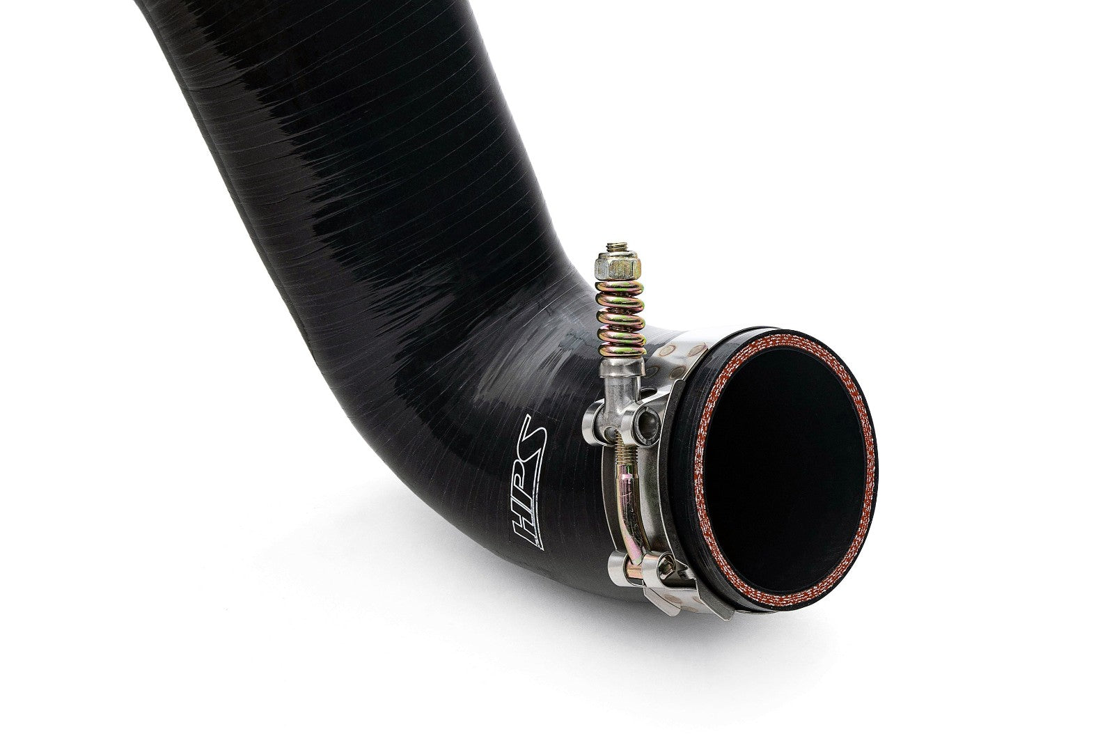 HPS 17-154WB Black Cold Side Charge Pipe+CAC Hose Intercooler Boot 17-154WB