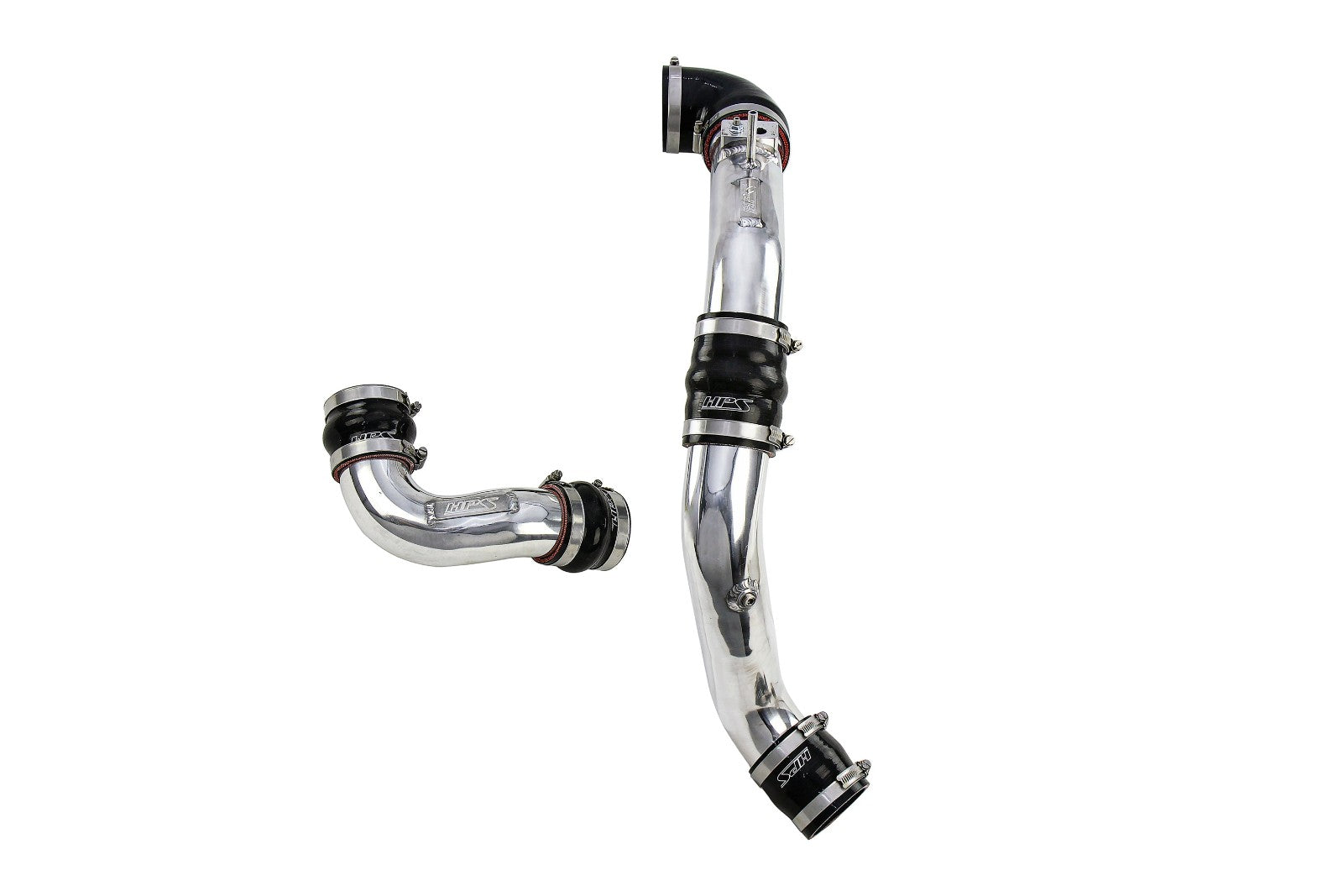 827-741P+17-156P HPS Polish Air Intake+Charge Pipe Kit For Integra TypeS DE5/Civic TypeR FL5