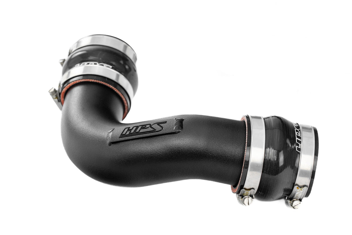 827-741WB+17-156WB HPS Black Air Intake+Charge Pipe Kit For Integra TypeS DE5/Civic TypeR FL5