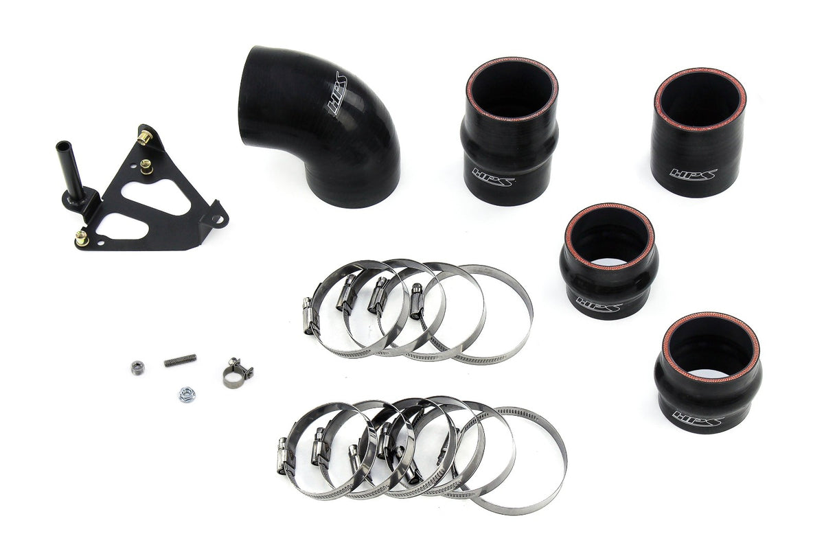 827-741P+17-156P HPS Polish Air Intake+Charge Pipe Kit For Integra TypeS DE5/Civic TypeR FL5