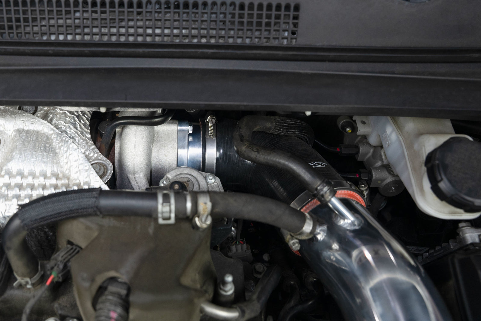 17-162P HPS Black Turbo Inlet Upgrade for Intake Kit For 19-22 Hyundai Veloster N 2.0T