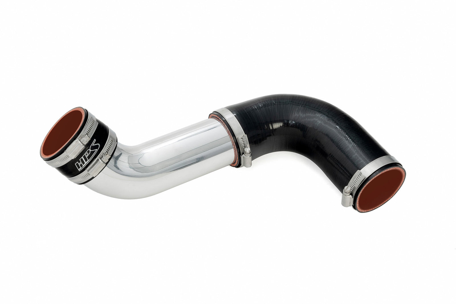 HPS Hot & Cold Side Side Intercooler Charge Pipe for 22+ Acura MDX 3.0L Turbo YD8 - polished aluminum product photo