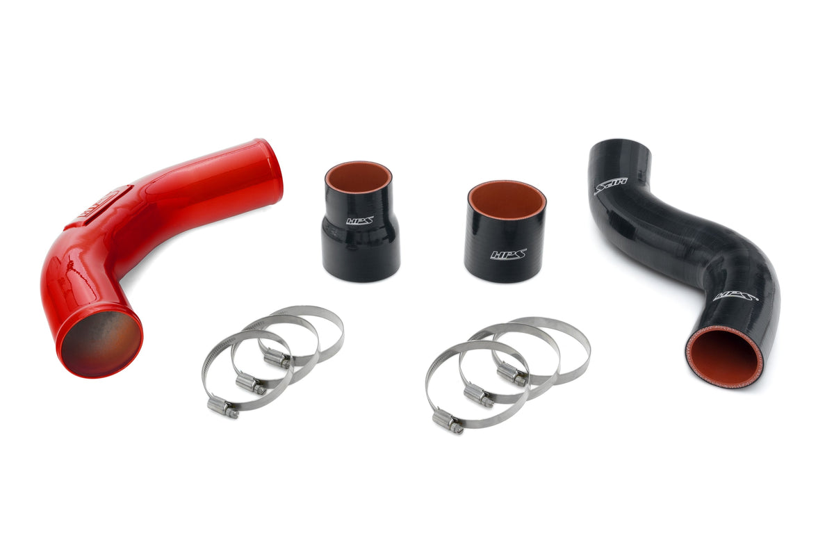 17-164R HPS Red Hot & Cold Side Intercooler Charge Pipe Hose Kit For 21+ Acura TLX TypeS