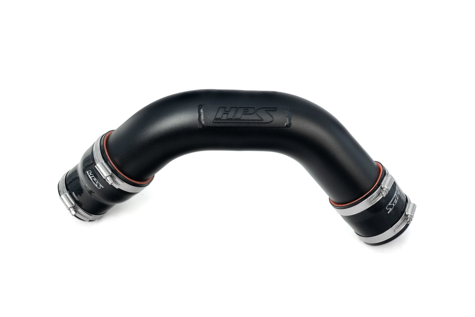 17-168WB HPS Black Cold Side Intercooler Charge Pipe Hose Kit For 21-25 Acura TLX Type-S