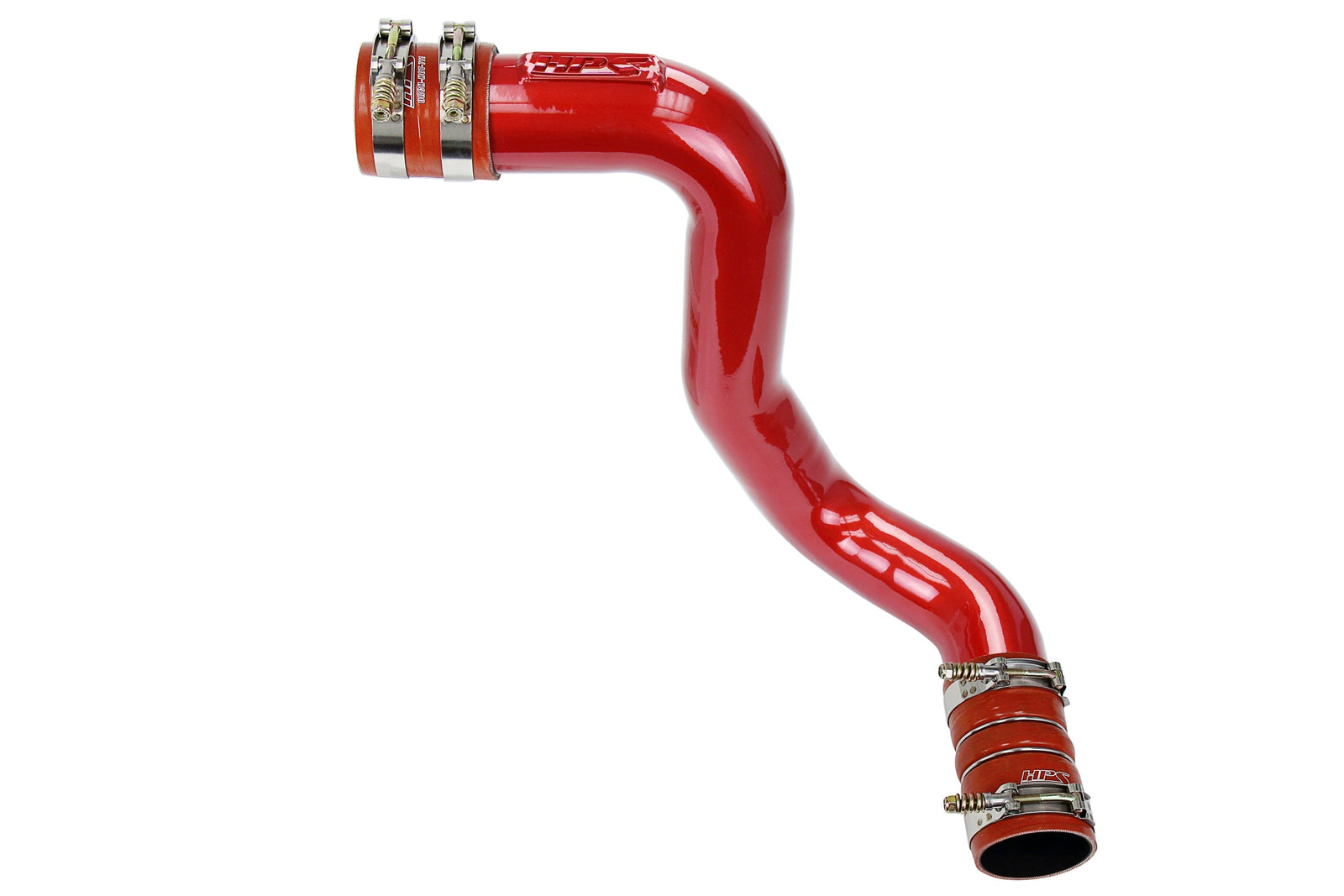 HPS Cold Side Charge Pipe Kit Boots for 03-07 Ford F-Series Super Duty 6.0L Diesel Turbo - red product photo