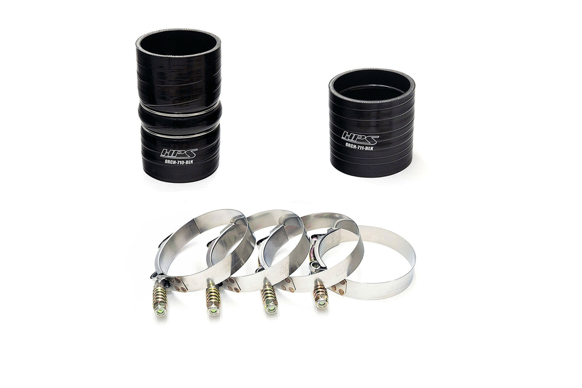 17-174P HPS Polish/Black Cold Intercooler Charge Pipe For 03-07 F-Series SD 6.0L Diesel