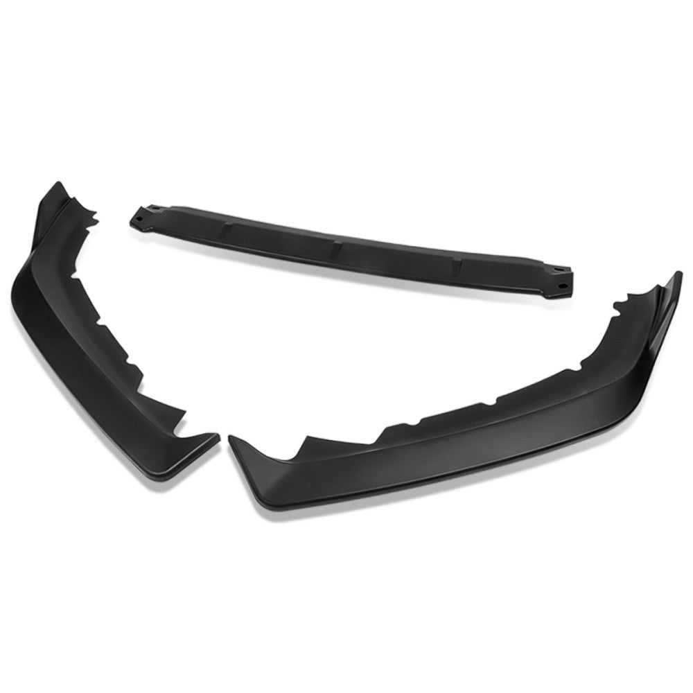 [Matte Black] 3PC Front Bumper Lip Wing Diffuser Kit For 16-18 Nissan Altima L33