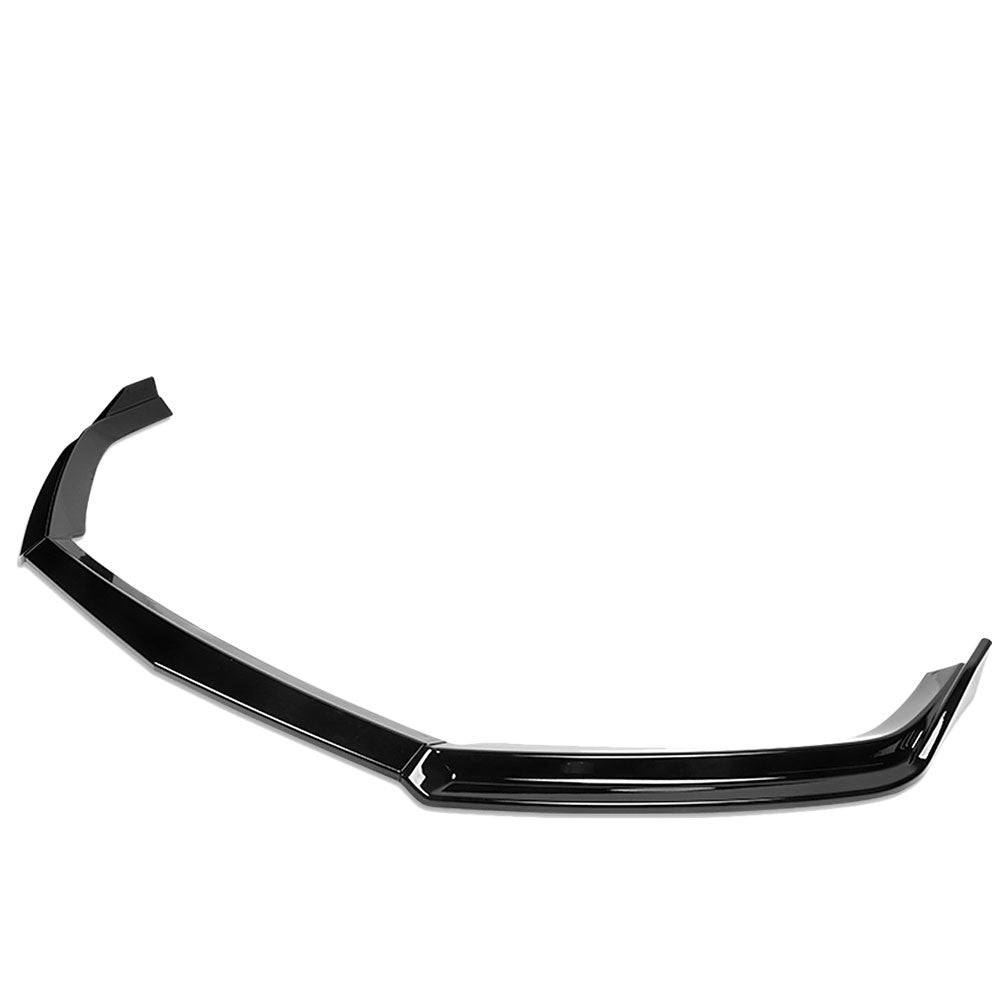 [Painted Glossy Black] Front Bumper Lip Wing Diffuser Kit For 15-18 VW Jetta A6