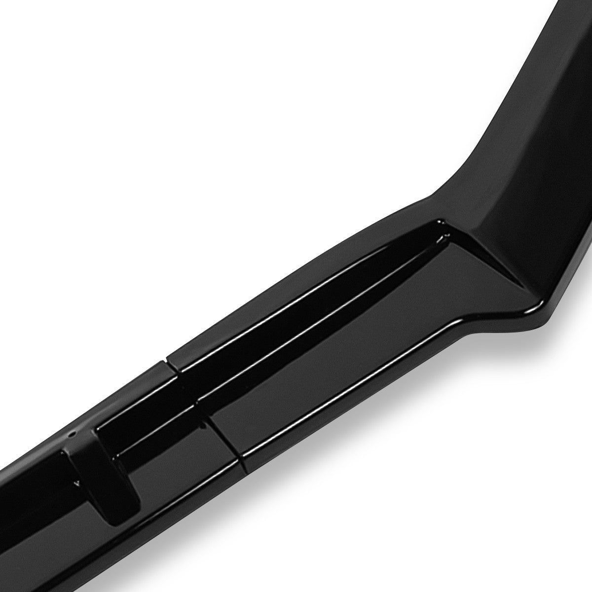 [Painted Glossy Black] Front Bumper Lip Chin Guard Kit For 18-20 Sienna XL30