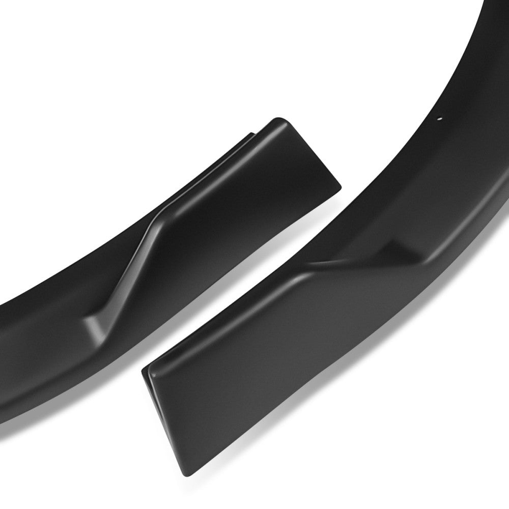 [Matte Black] Front Bumper Lip Chin Guard Body Kit For 21+ Hyundai Elantra CN7