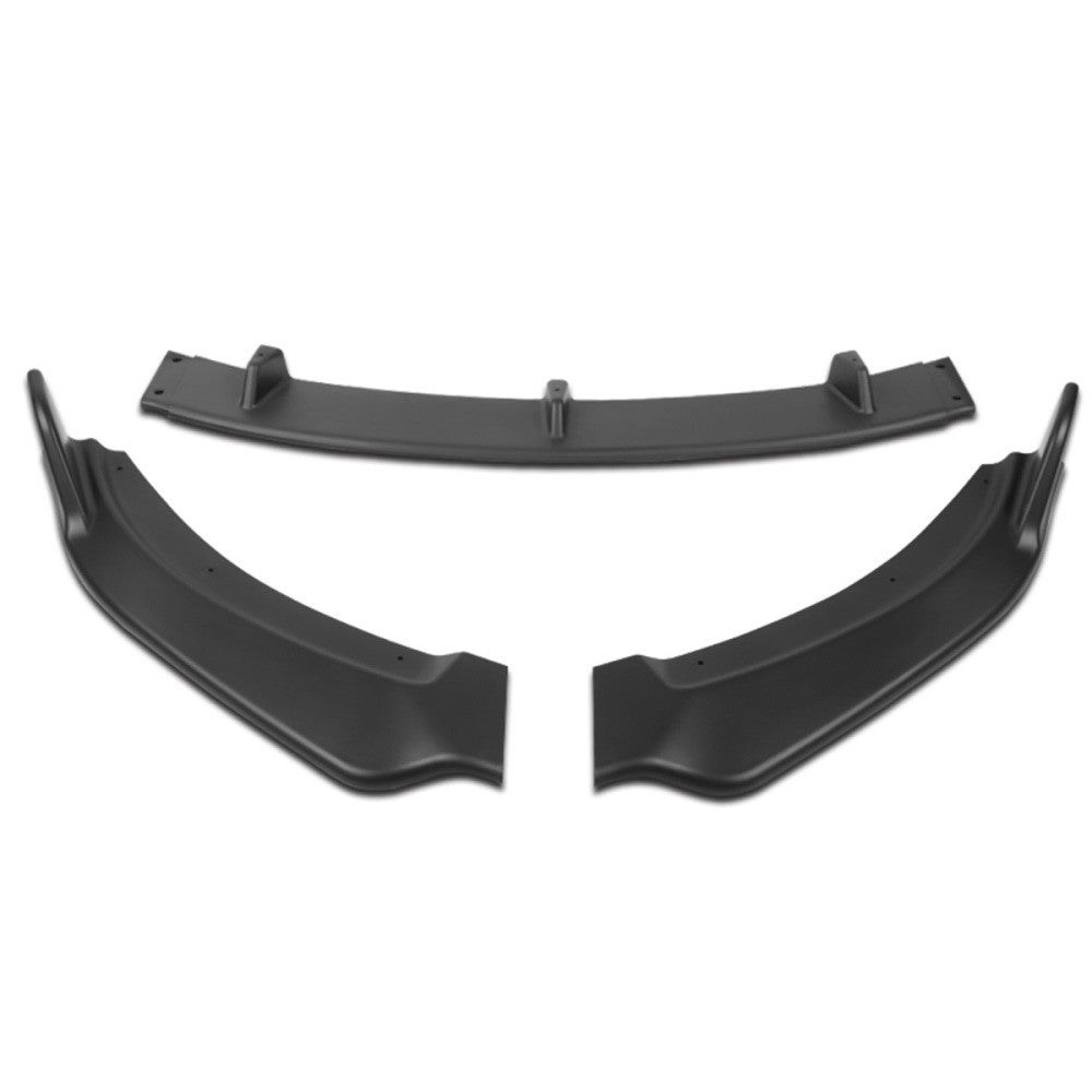 [Matte Black] Front Bumper Lip Guard Lower Body Kit For 09-13 Mazda MX-5 Miata