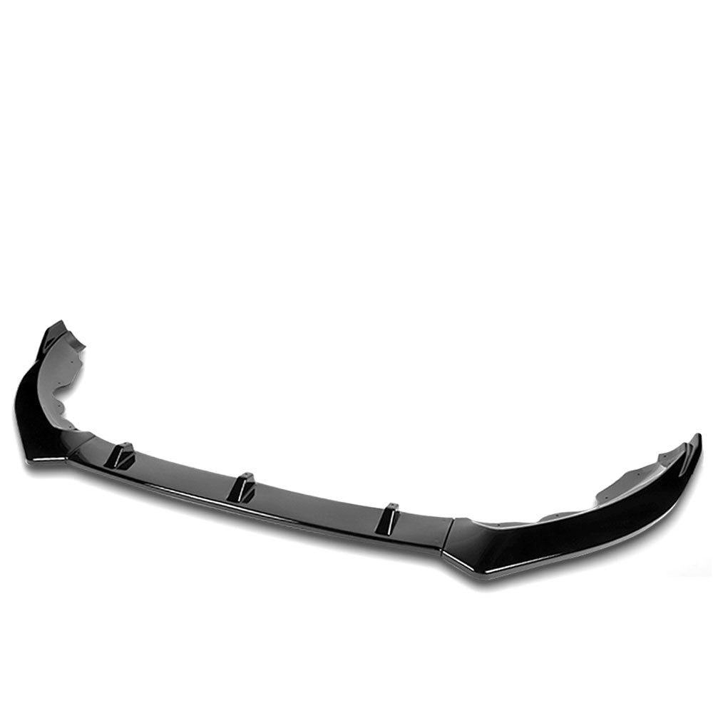 [Painted Gloss Black] Front Bumper Lip Chin Guard Body Kit For 13-16 Ford Fusion