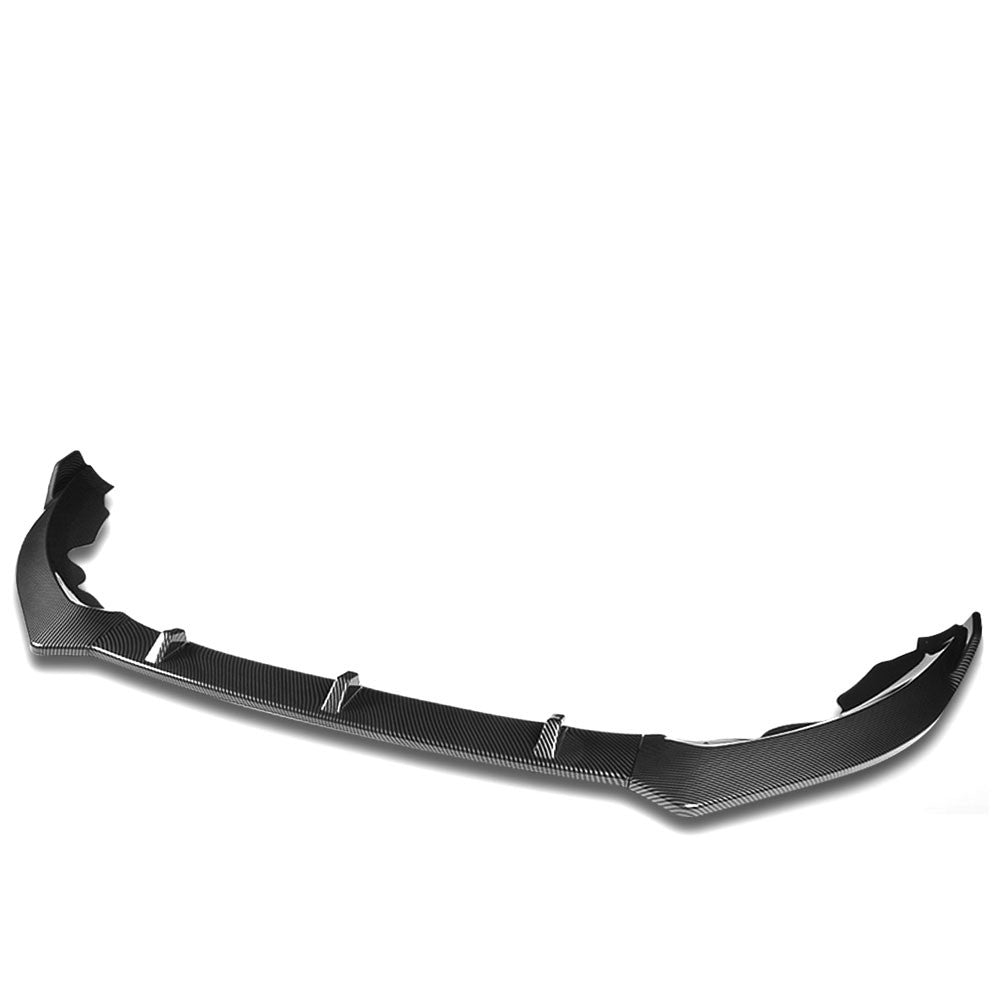 [Carbon Style Look] Front Bumper Lip Chin Guard Body Kit For 13-16 Ford Fusion