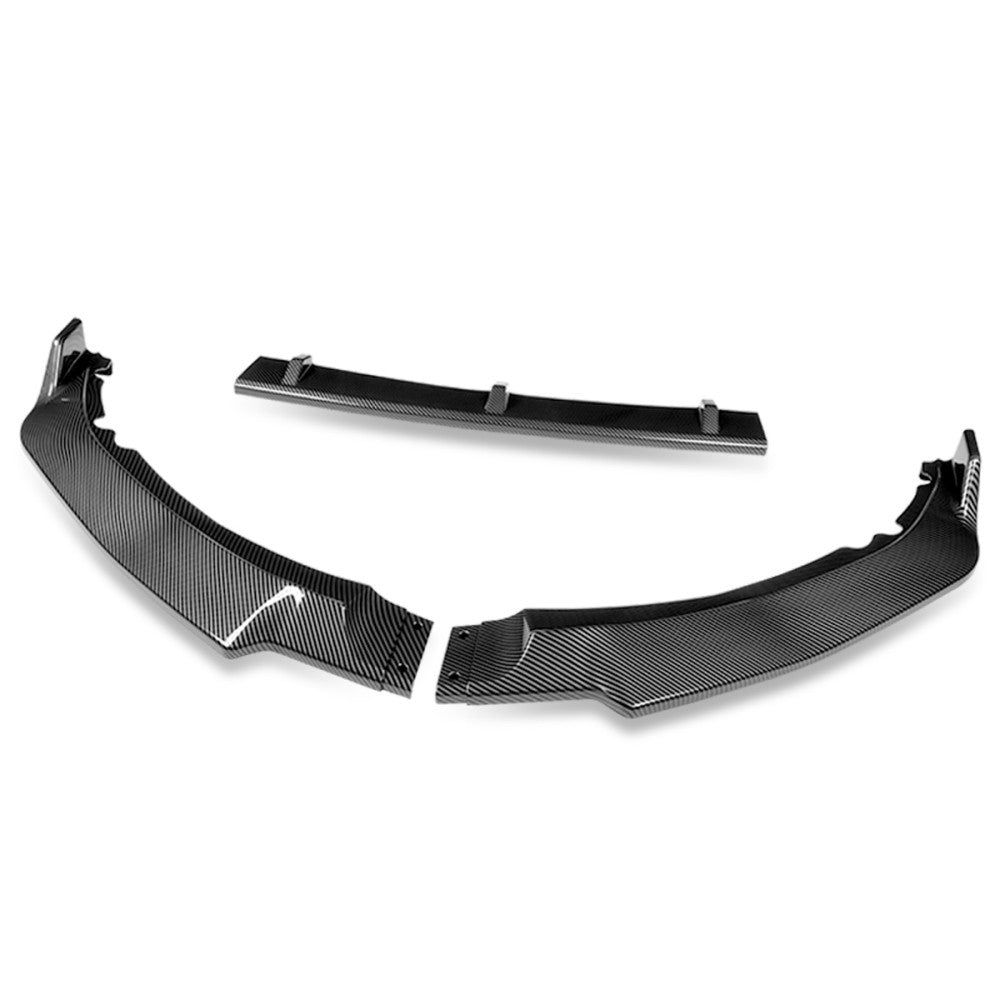 [Carbon Fiber Look Black] Front Bumper Lip Wing Diffuser For 11-17 Odyssey RL5
