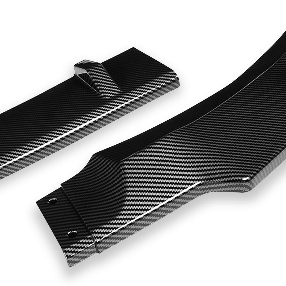 [Carbon Fiber Look Black] Front Bumper Lip Wing Diffuser For 11-17 Odyssey RL5