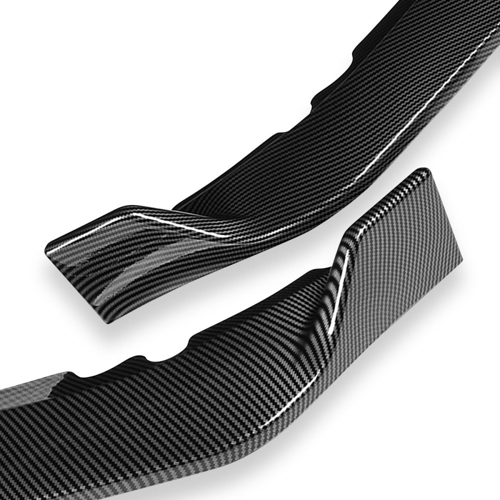 [Carbon Fiber Look Black] Front Bumper Lip Wing Diffuser For 11-17 Odyssey RL5