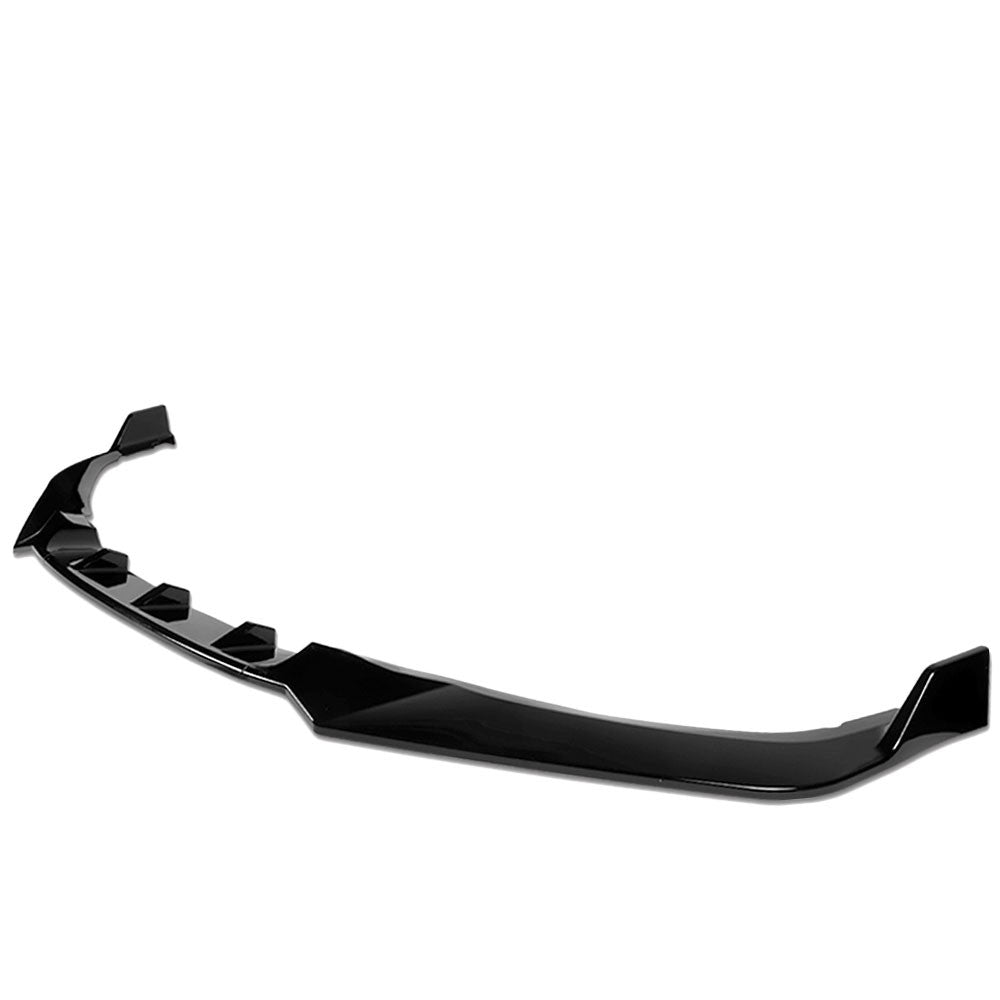 [Painted Glossy Black] Front Bumper Lip Wing Diffuser Kit For 18-20 Odyssey RL6