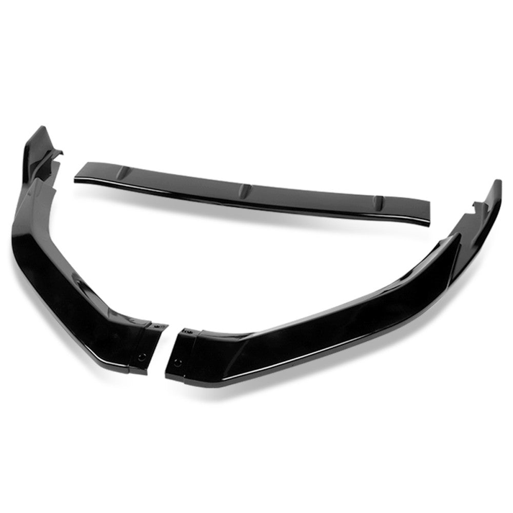 [Painted Glossy Black] Front Bumper Lip Wing Diffuser Kit For 16-18 Maxima (A36)