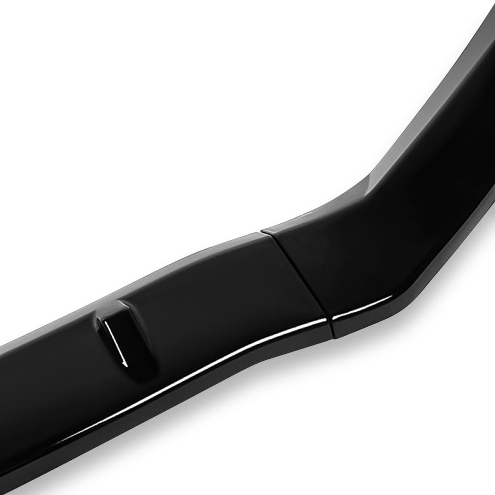[Painted Glossy Black] Front Bumper Lip Wing Diffuser Kit For 16-18 Maxima (A36)