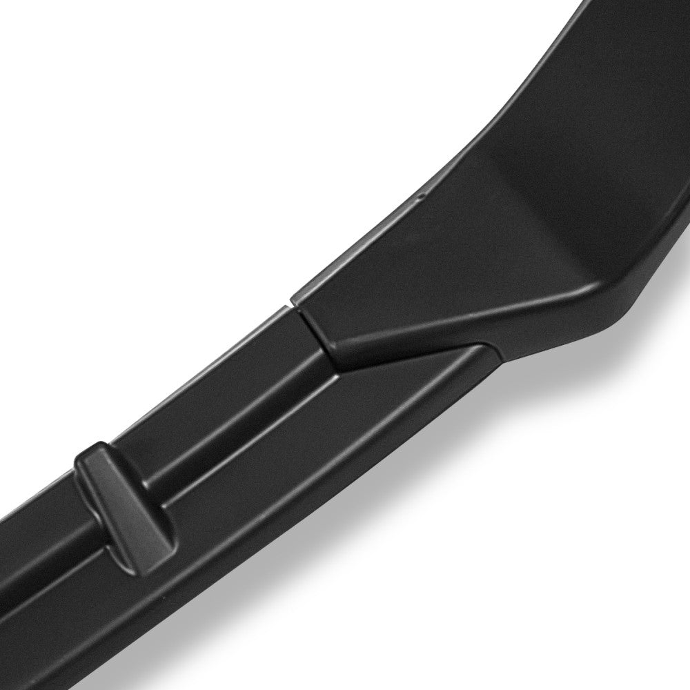 [Matte Black] Front Bumper Lip Wing Diffuser Kit For 16-20 Tesla Model S
