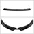 [Painted Gloss Black] Front Bumper Lip Chin Guard For 17-18 Hyundai Elantra AD