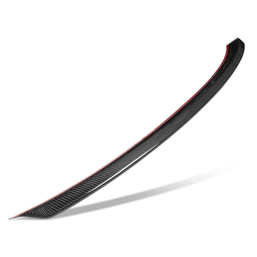 Black Carbon Fiber Rear Window Roof Spoiler For 12-19 BMW 3-Series F30/F80 Sedan