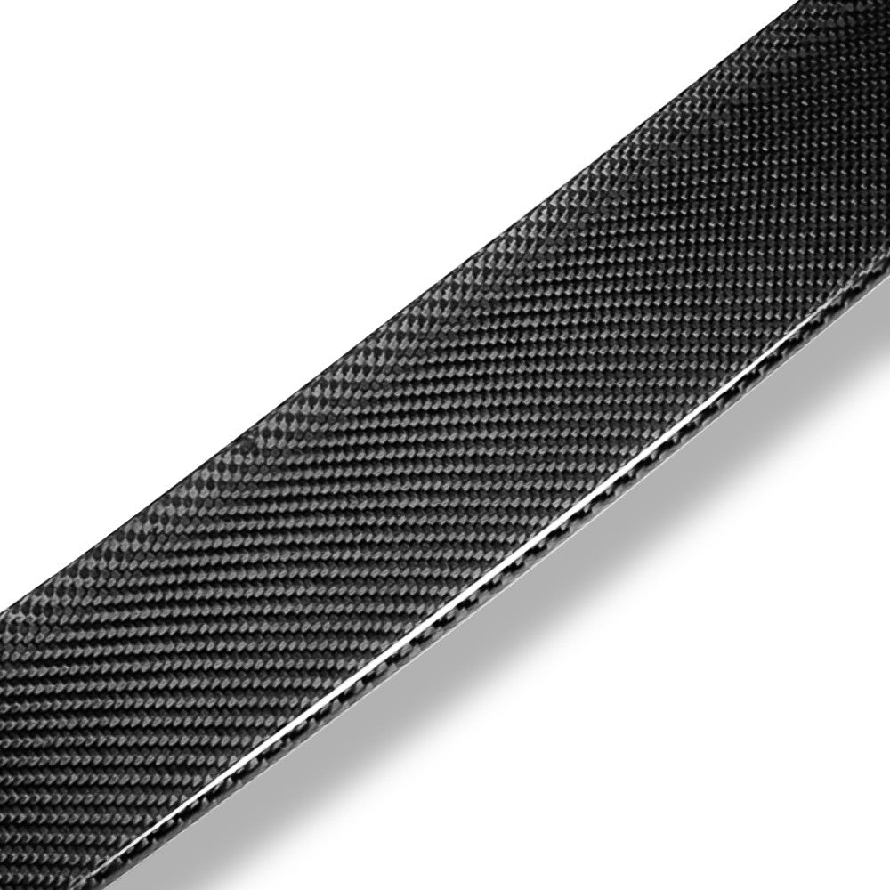 Black Carbon Fiber Rear Trunk Lid Spoiler V Style For 19-22 Toyota Avalon (XX50)