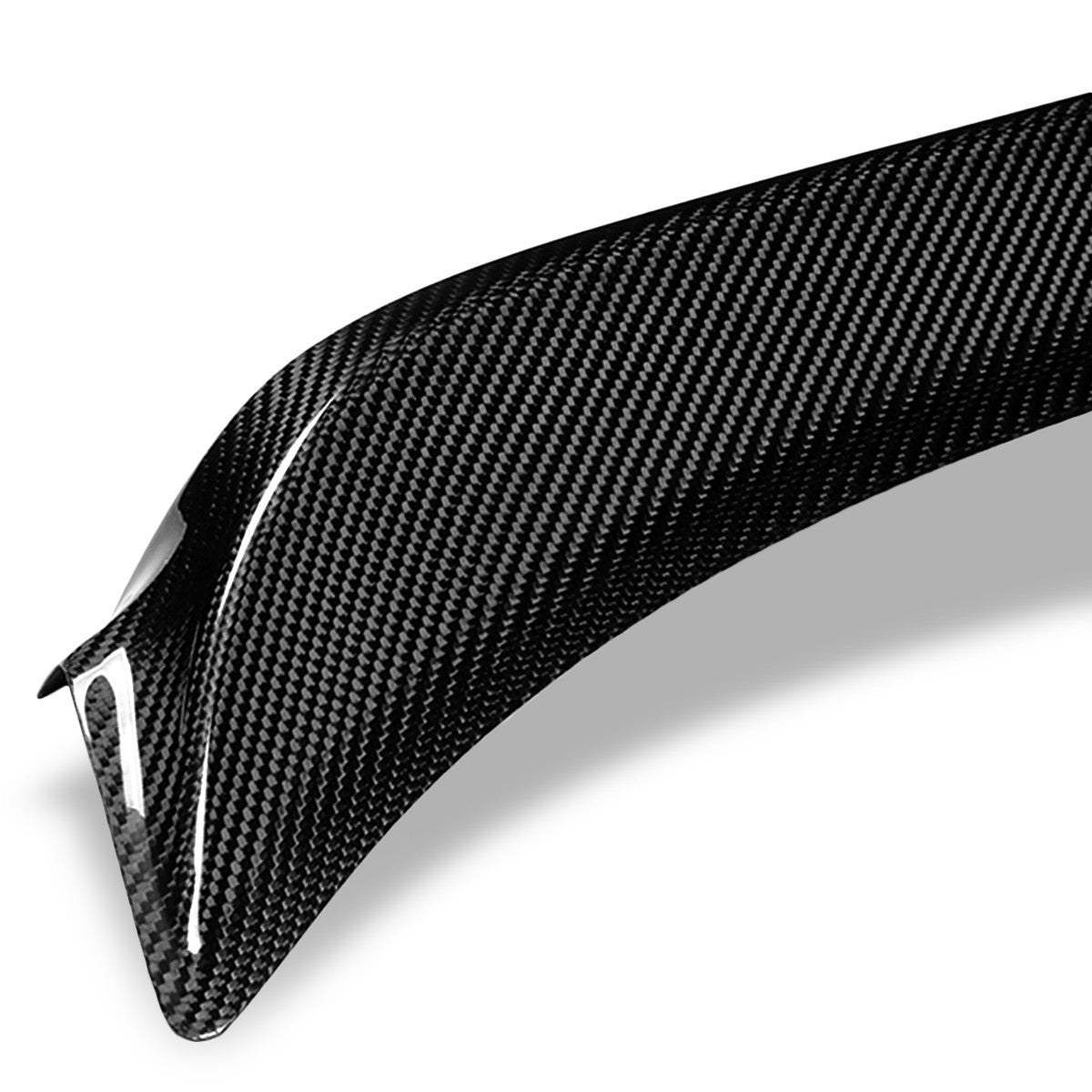 Black Carbon Fiber Rear Trunk Lid Spoiler (OE-Style) For 11-16 Scion tC (AT20)
