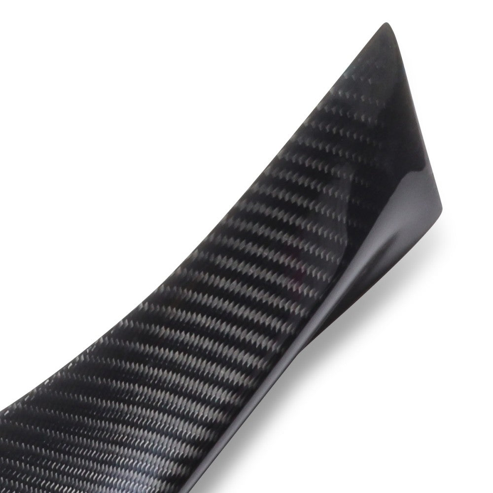 Black Carbon Fiber Rear Trunk Lid Spoiler AR Style For 14-20 IS-Series XE30 4DR