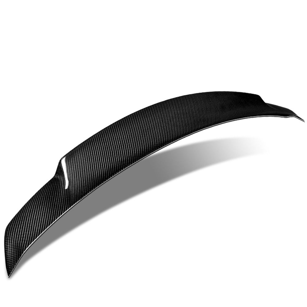 Black Carbon Fiber Rear Trunk Lid Spoiler STP Style For 09-13 G-Series V36 Sedan