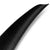 Black Carbon Fiber Rear Trunk Lid Spoiler V Style For 14-18 Mazda 3 (BM/BN)