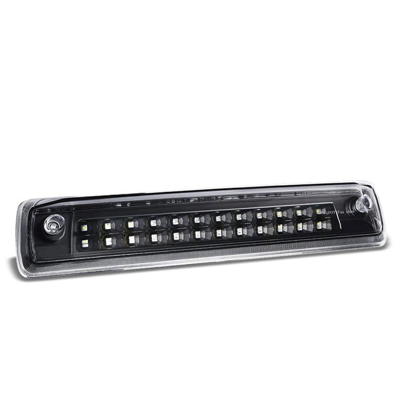 Black Housing Clear Lens LED Rear Cargo+3RD Third Brake Light For 15-18 Canyon