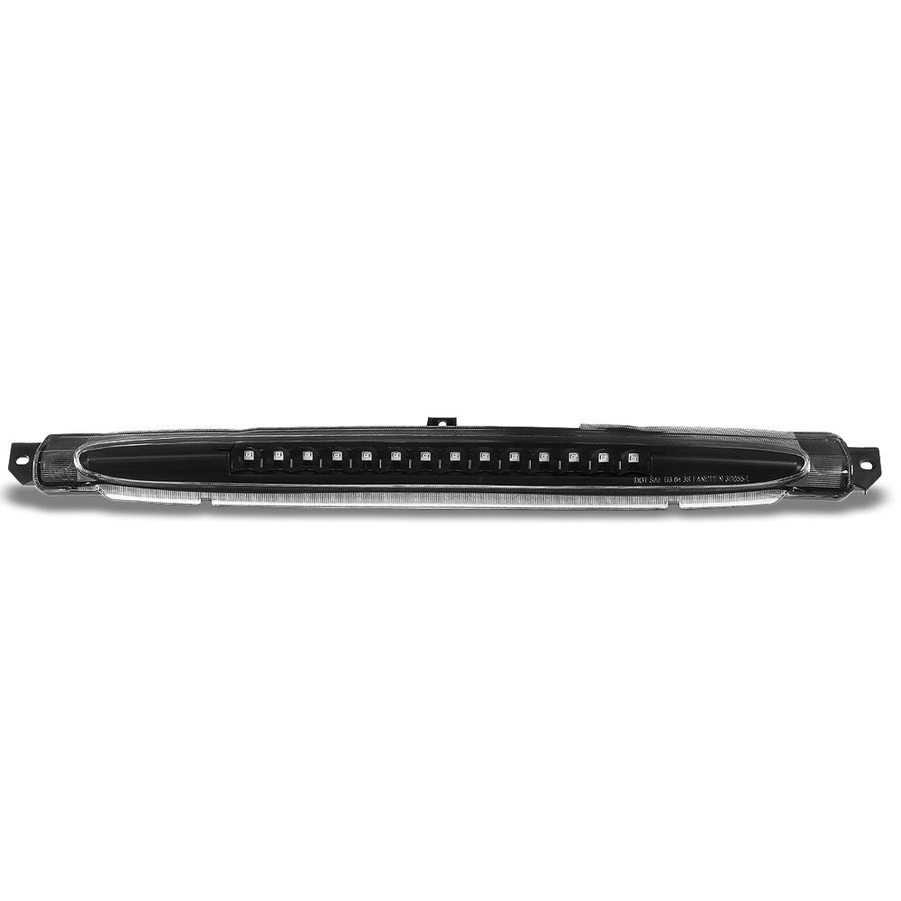 Black Housing/Clear Lens LED Rear Tail Third Brake Light For 02-09 GMC Envoy