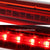 Chrome Housing Red Lens Third Center Brake Red LED Light For Mazda 13-16 CX-5