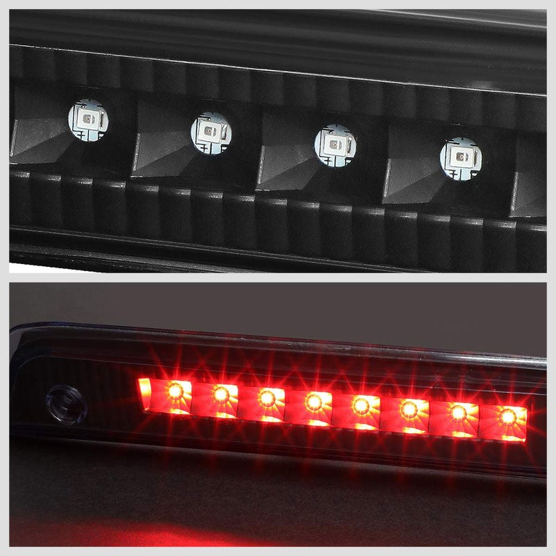 Clear Lens/Black Housing Full LED Rear Third Brake Light for 10-16 Dodge Journey