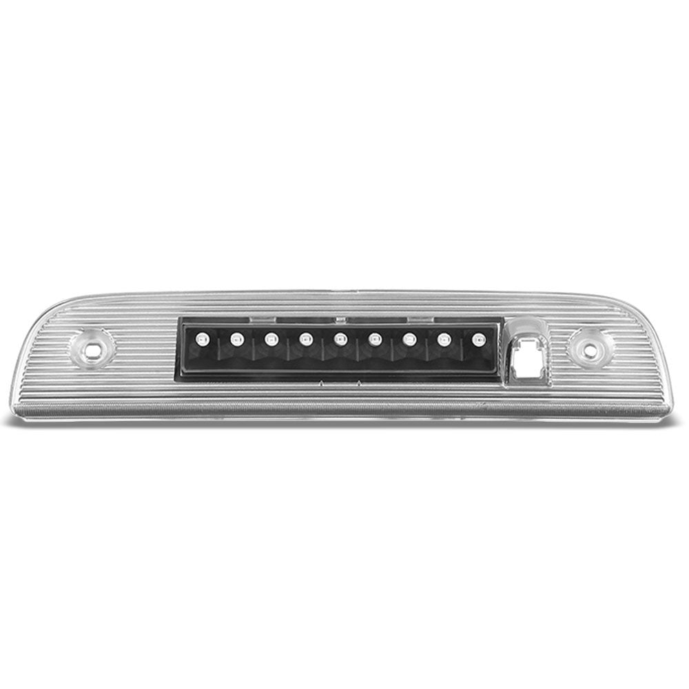 Black Housing/Clear Lens LED Rear Tail Third Brake Light For 07-12 Dodge Nitro