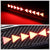 [Sequential Triangle LED] Carbon Look/Clear Len Third Brake Light For 09-18 Ram