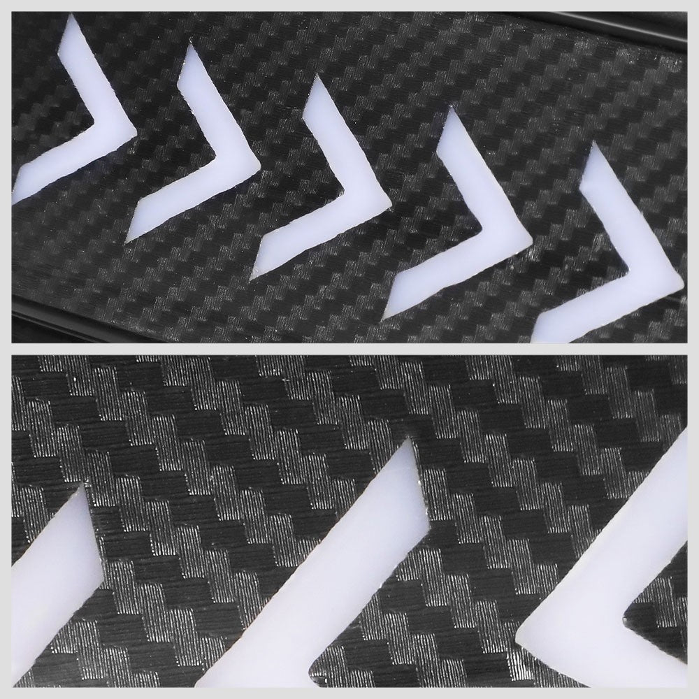 [Sequential Triangle LED] Carbon Look/Clear Len Third Brake Light For 02-09 Ram
