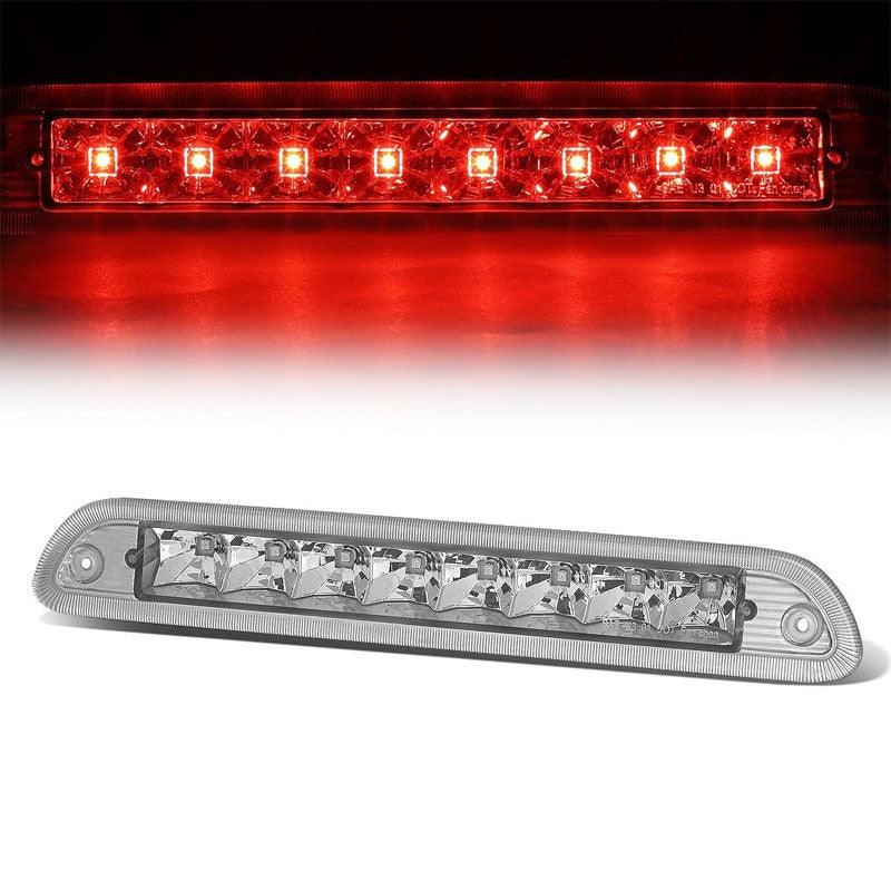 Chrome Housing Clear Lens LED Third Brake Light For 01-07 Ford Escape/Mariner